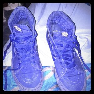 Blue High Top Vans